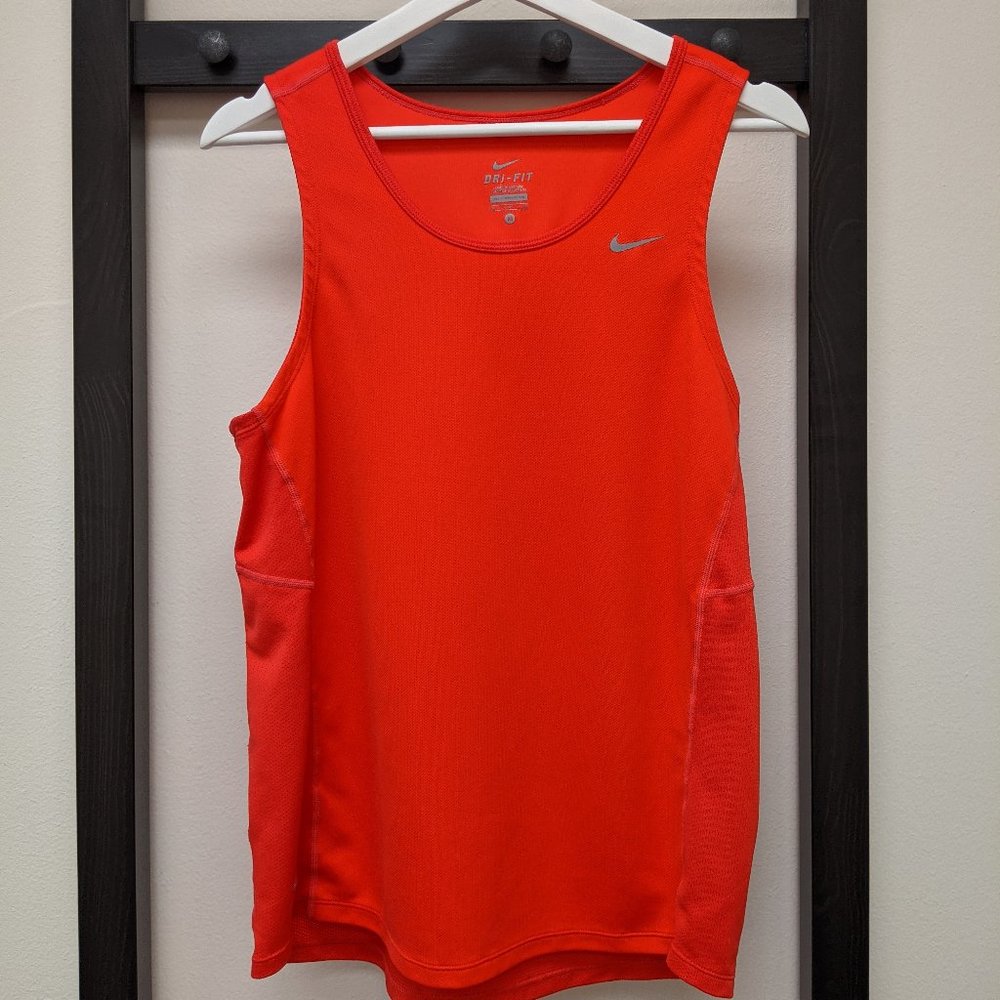 39% OFF — Nike Dri-Fit Athletic Tank Top Red